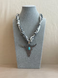 🌵 Desert Sky Longhorn Necklace