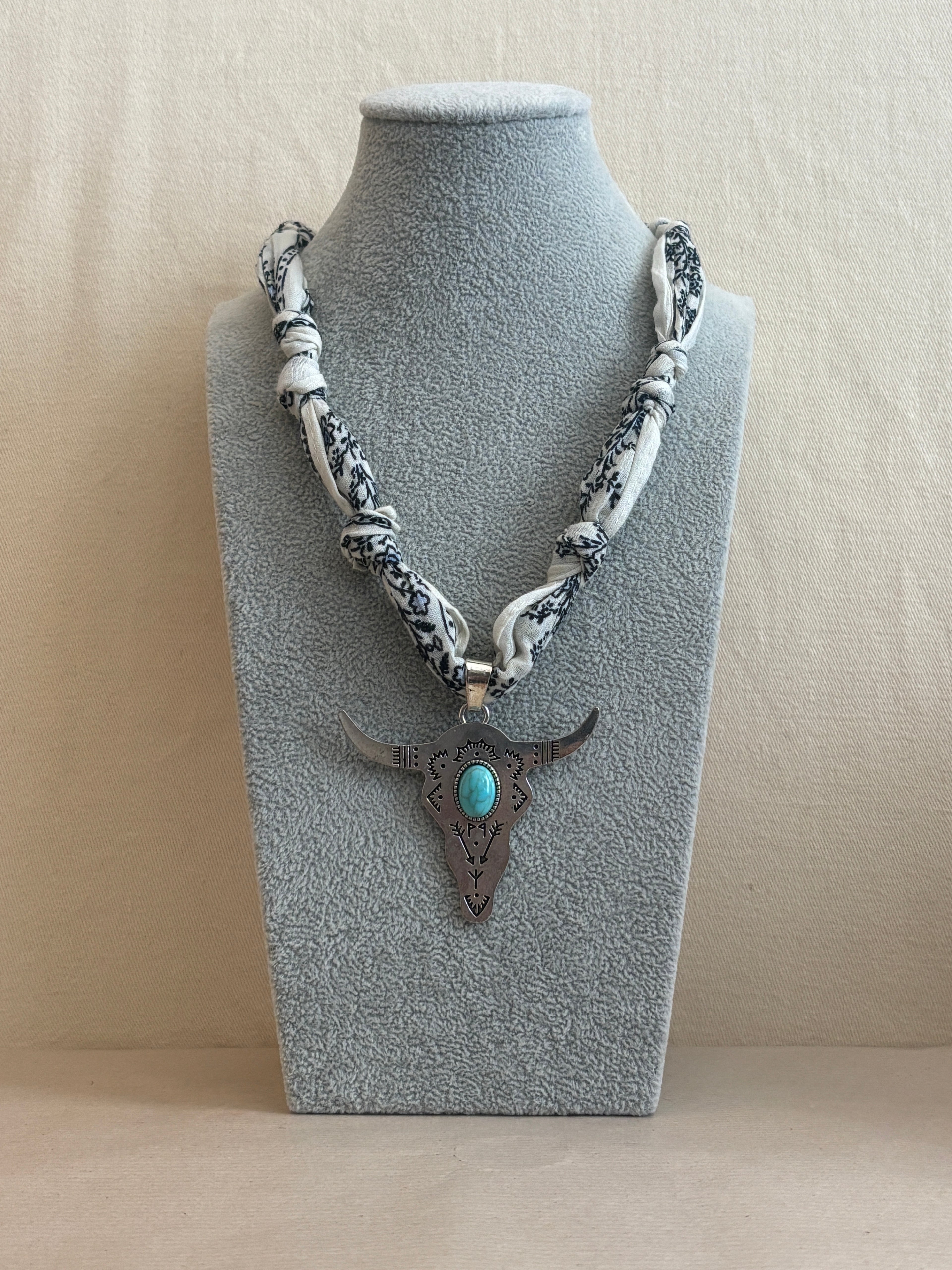 🌵 Desert Sky Longhorn Necklace