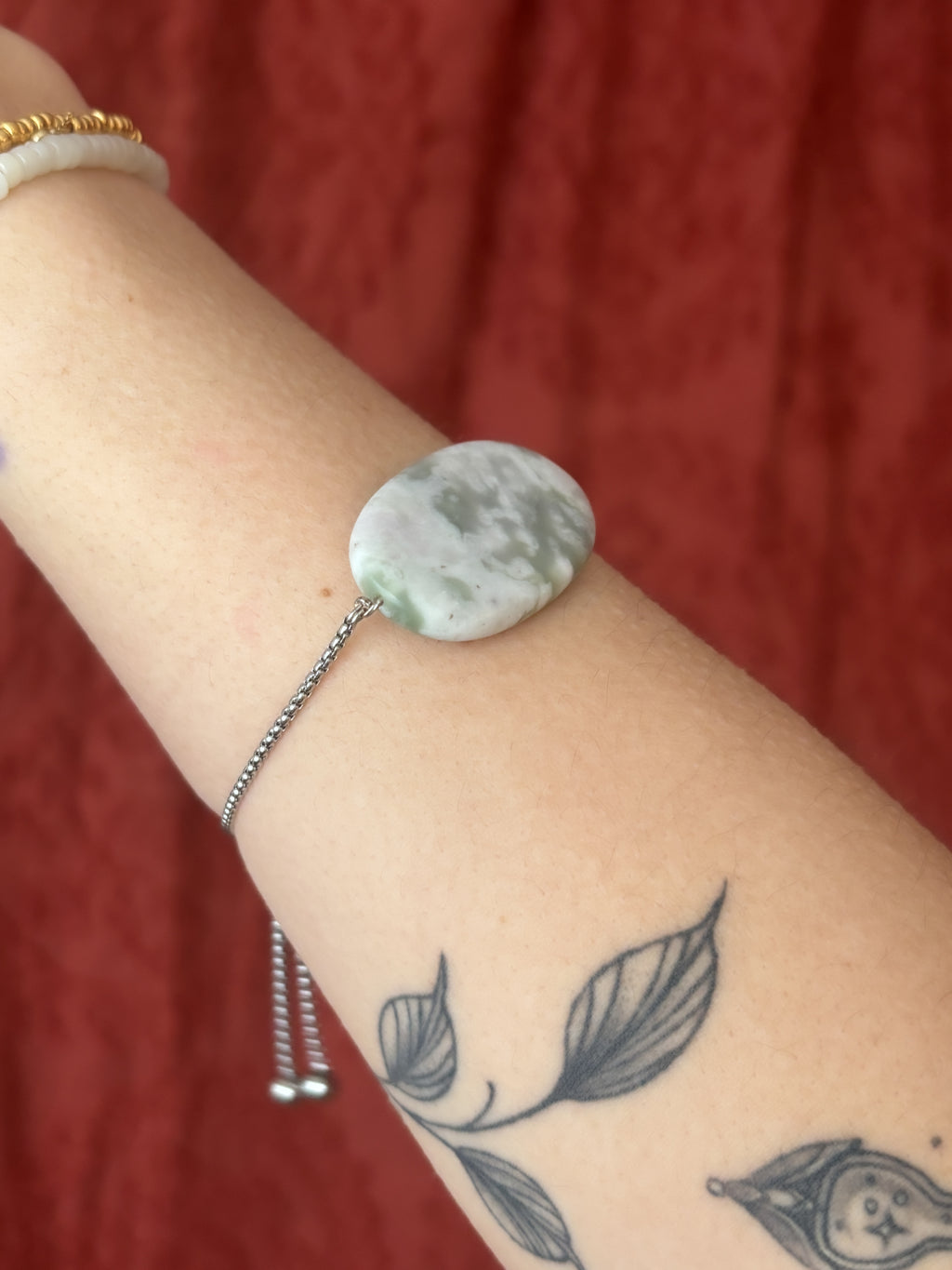 Alabaster Slider Bracelet