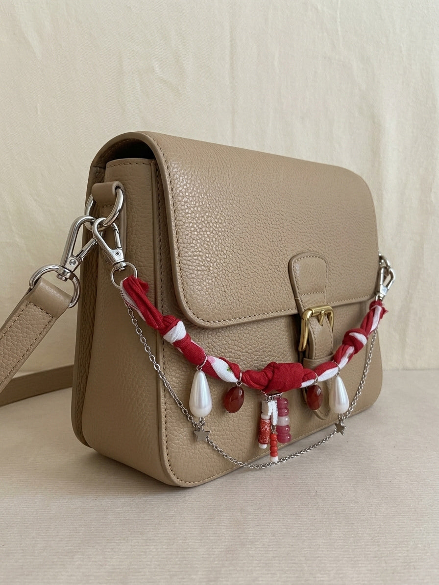 Mixed Media Bag charm