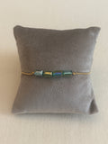 Emerald Slider Bracelet