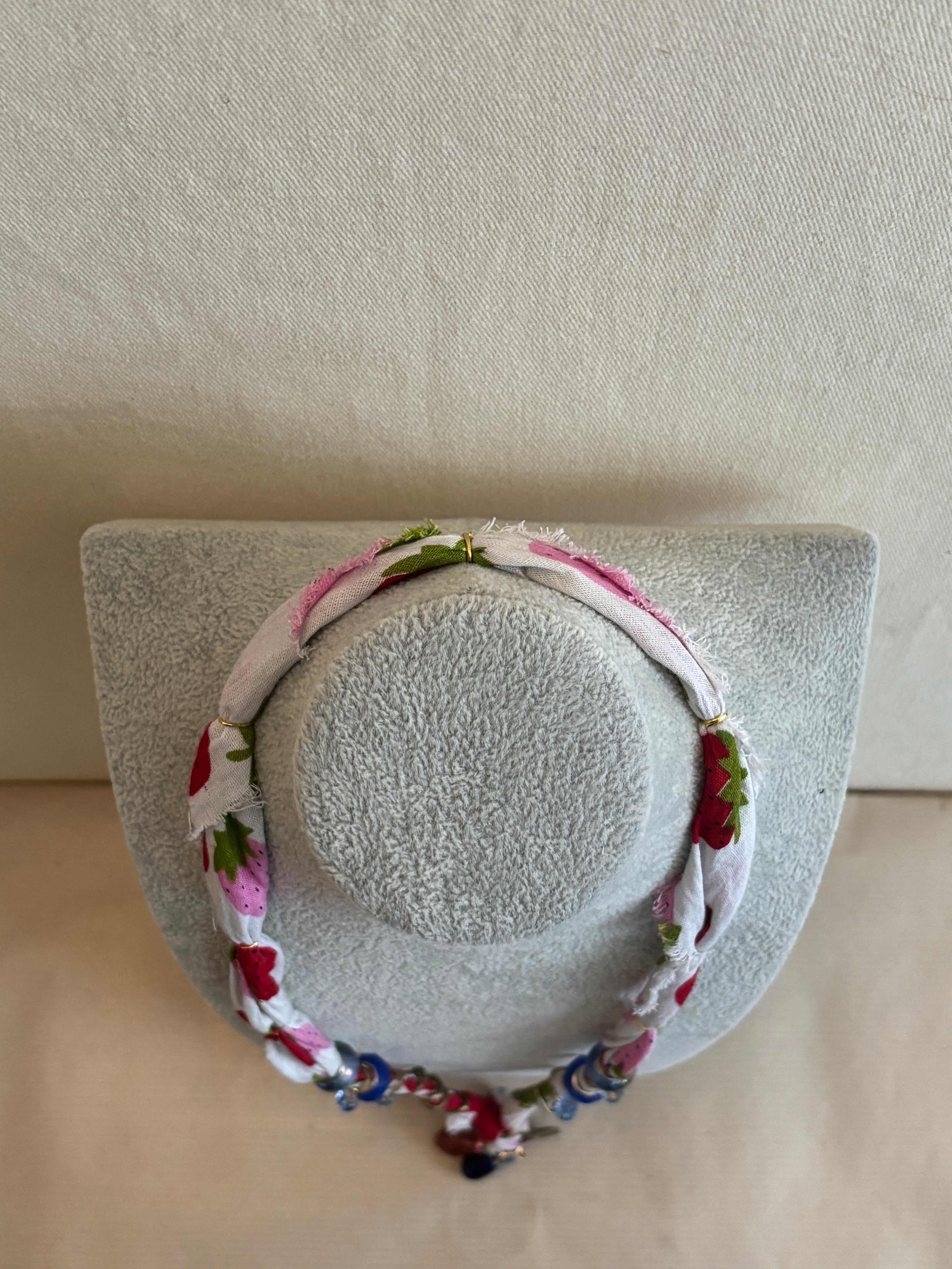 colorful necklace on a jewelry display